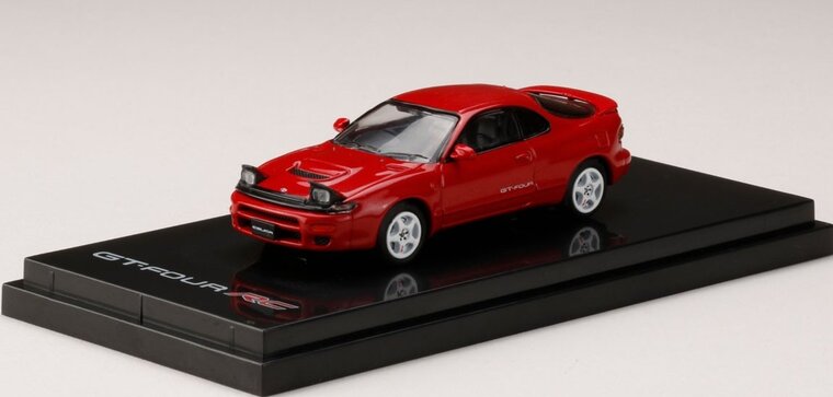 Hobby Japan 1:64 Toyota Celica GT-Four RC ST185  Customized Version Super rood II