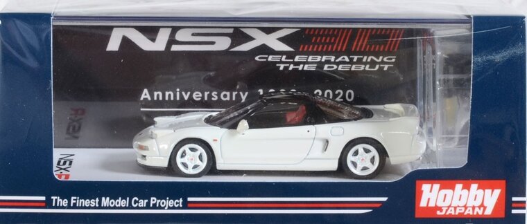 Hobby Japan 1:64 Honda NSX ( NA1) Type R 1992 with Engine Display Model, Championship Wit