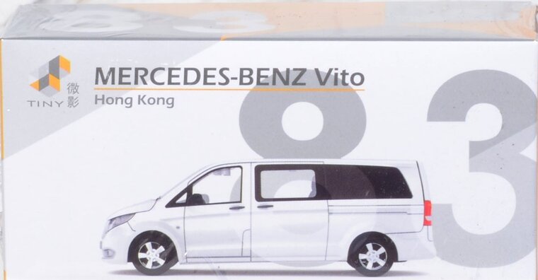 Tiny Toys 1:64 Mercedes Benz Vito wit no 83