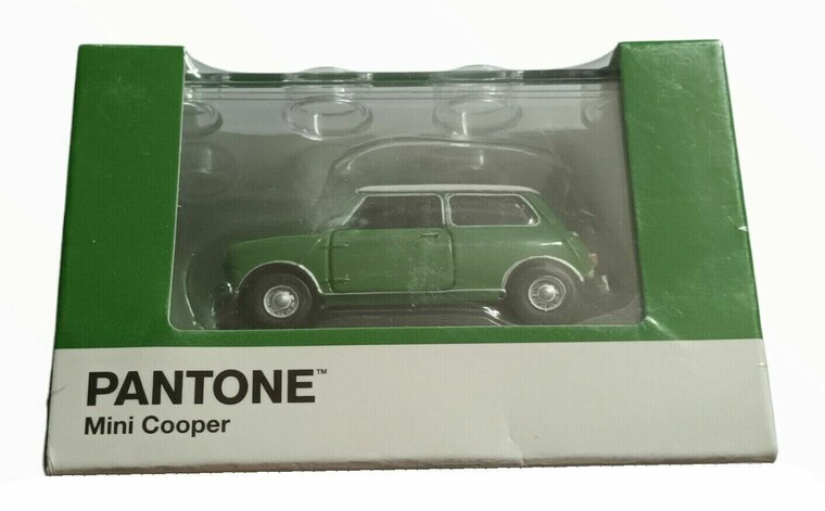 Tiny Toys 1:50 Mini Cooper MKI X Pantone groenl