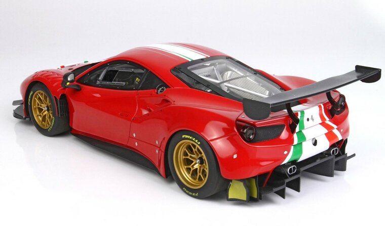 BBR Models 1:18 Ferrari 488 GT Modificata 2020 rood oplage 228 stuks 