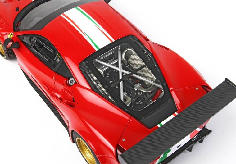 BBR Models 1:18 Ferrari 488 GT Modificata 2020 rood oplage 228 stuks 
