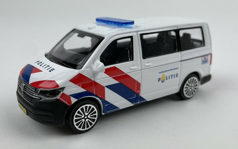 Bburago 1:43 Volkswagen T6.1 Bus Politie Nederland