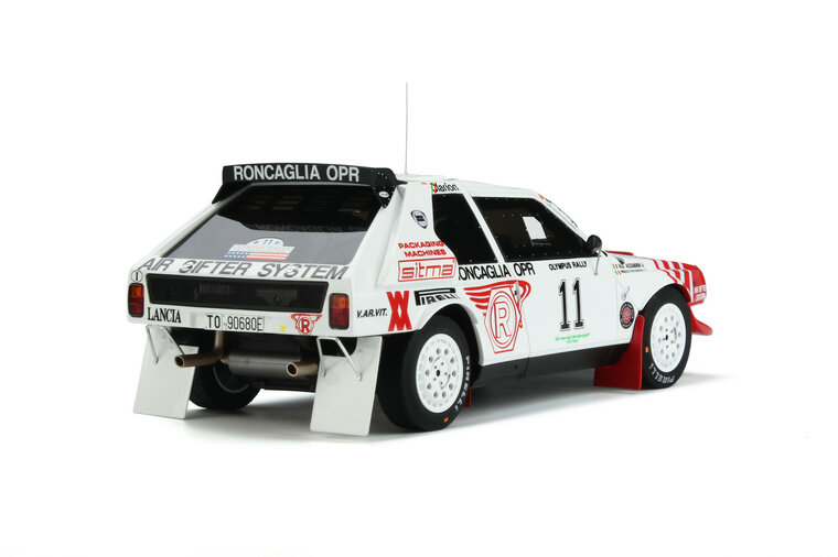 Otto Mobile 1:18 Lancia Delta S4 Gr.B Olympus Rally. 1986