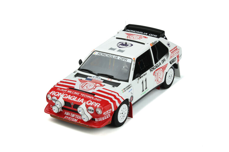 Otto Mobile 1:18 Lancia Delta S4 Gr.B Olympus Rally. 1986