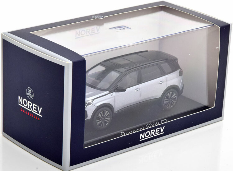 Norev 1:43 Peugeot 5008 GT Black Pack 2021 Artense Grey