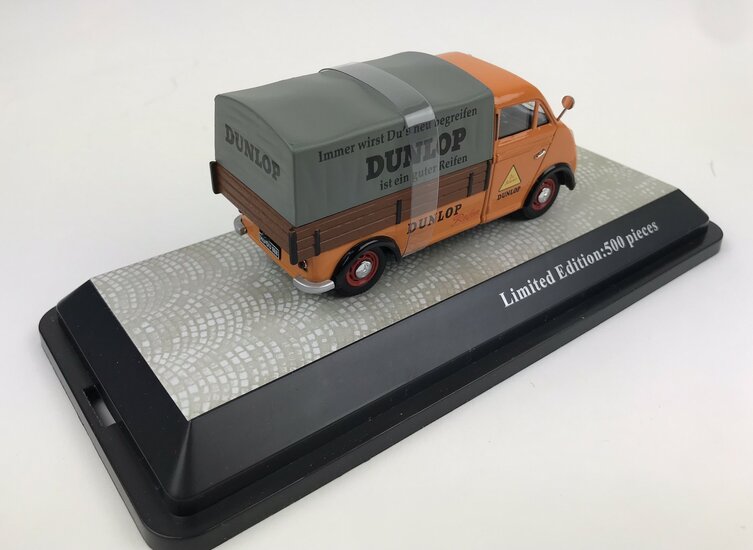 Premium Classixxs 1:43 DKW Pritsche mit Plane Dunlop