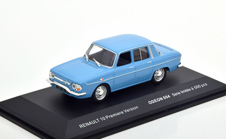 Odeon 1:43 Renault 10 Premiere Version blauw