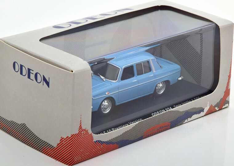 Odeon 1:43 Renault 10 Premiere Version blauw