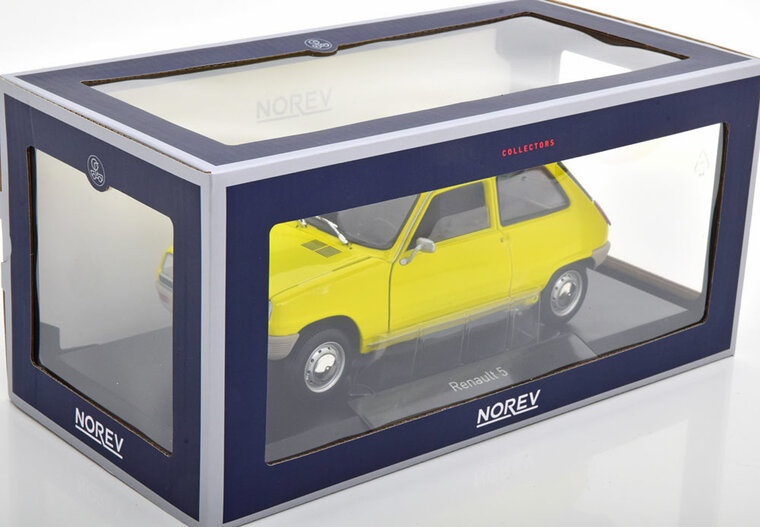 Norev 1:18 Renault 5 1974  geel.