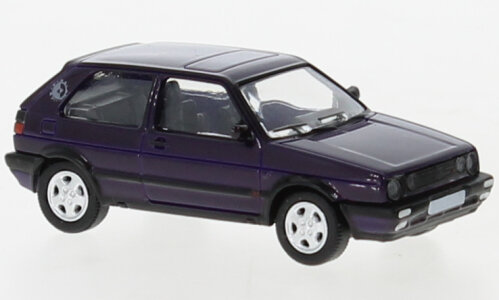 Premium Classixxs 1:87 Volkswagen Golf II GTI Fire &amp; Ice, 1990 donker violett metallic