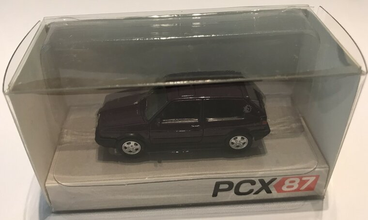 Premium Classixxs 1:87 Volkswagen Golf II GTI Fire &amp; Ice, 1990 donker violett metallic