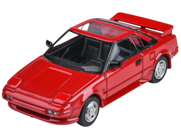 Para 64 1:64 Toyota MR2 MKI rood 1985 LHD