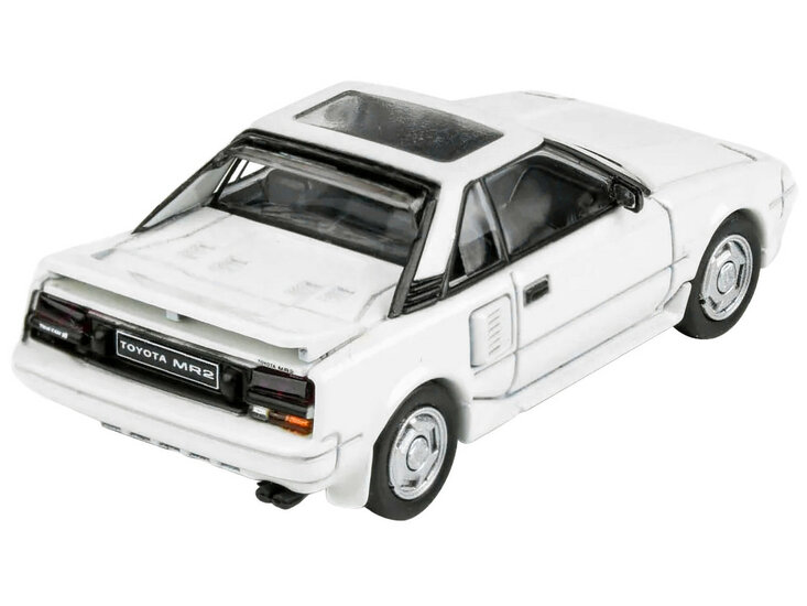 Para 64 1:64 Toyota MR2 MKI wit 1985 LHD