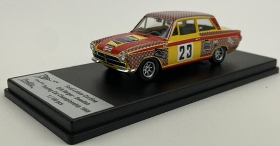 Trofeu 1:43 Ford Lotus Cortina No. 23 E.Berger , Swedish Touring Car Championship RHD