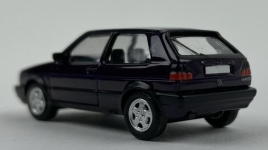 Premium Classixxs 1:87 Volkswagen Golf II GTI Fire &amp; Ice, 1990 donker violett metallic