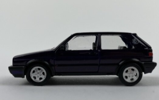 Premium Classixxs 1:87 Volkswagen Golf II GTI Fire &amp; Ice, 1990 donker violett metallic