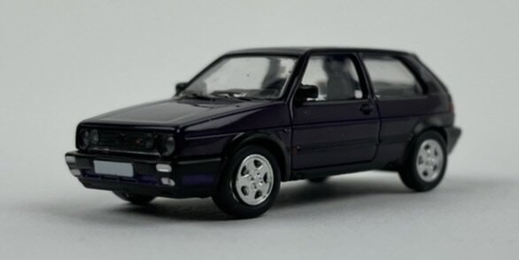 Premium Classixxs 1:87 Volkswagen Golf II GTI Fire &amp; Ice, 1990 donker violett metallic