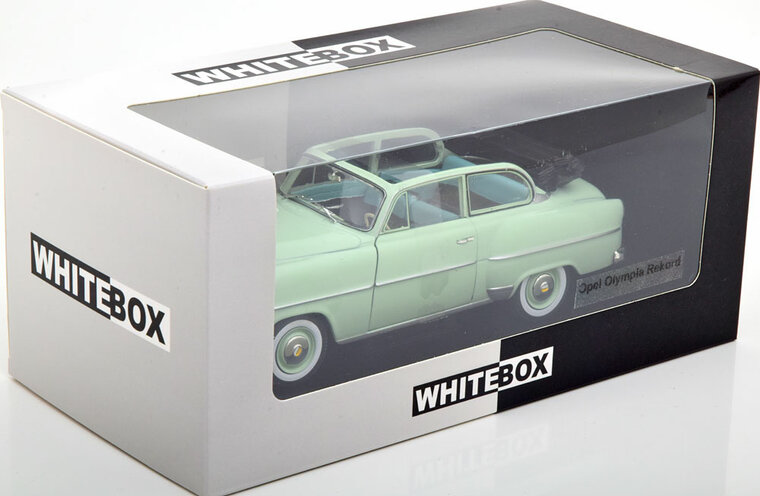 Whitebox 1:24 Opel Olympia Rekord Cabrio lichtgroen