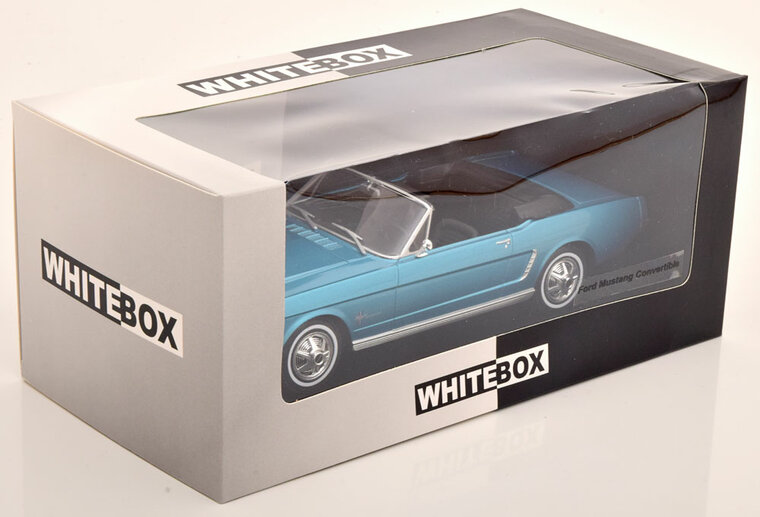 Whitebox 1:24 Ford Mustang Cabrio Turkoois metallic
