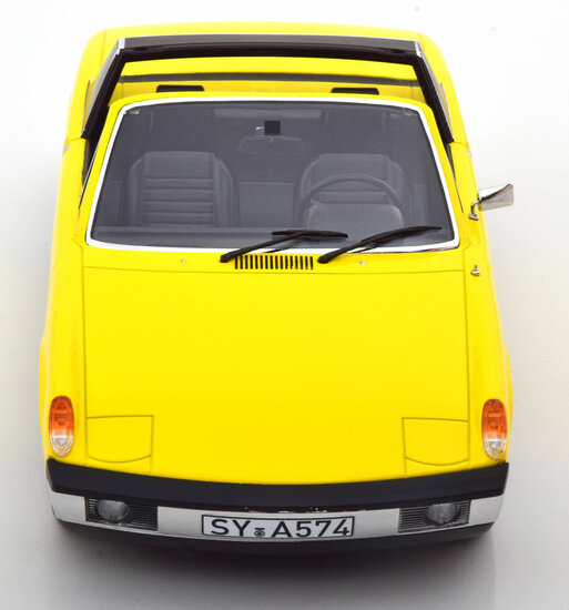Norev 1:18 Volkswagen Porsche 914-6 1973 met afneembaar kap geel