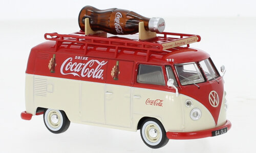 Corgi 1:43 Volkswagen T1  bus Coca Cola met  imperiaal RHD beige rood
