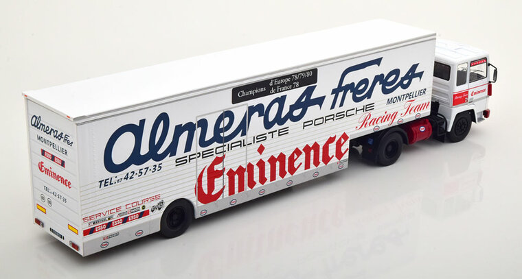 IXO 1:43 Berliet TR280 Almeras Eminence, Porsche Racing team 1980