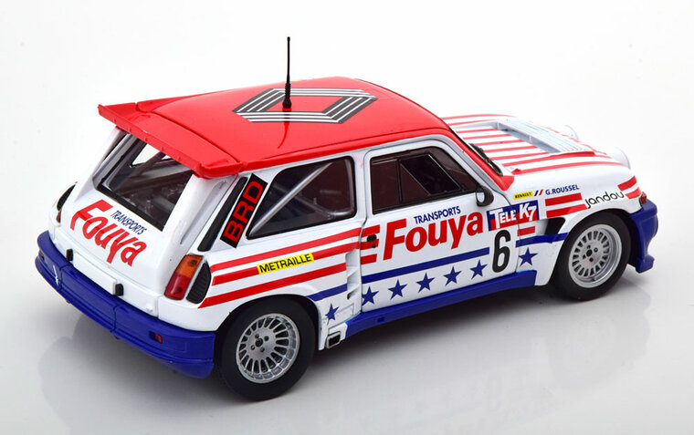 Solido 1:18 Renault 5 Maxi Turbo No 6 Rally Cross Roussel 1987