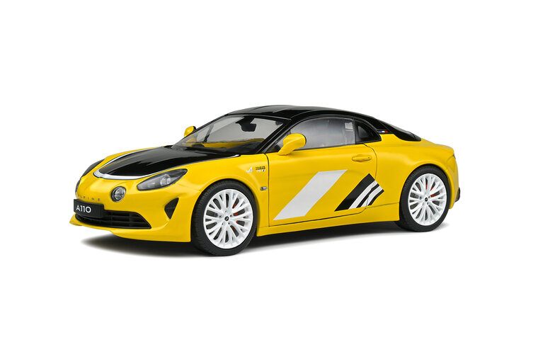 Solido 1:18 Alpine A110S Coupe Tour de Corse 2022 geel