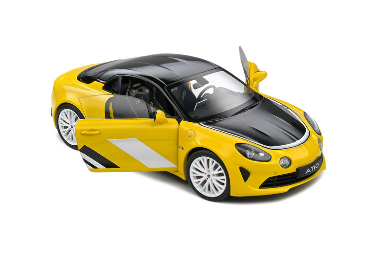 Solido 1:18 Alpine A110S Coupe Tour de Corse 2022 geel