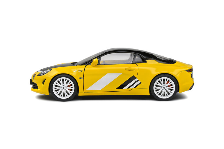 Solido 1:18 Alpine A110S Coupe Tour de Corse 2022 geel