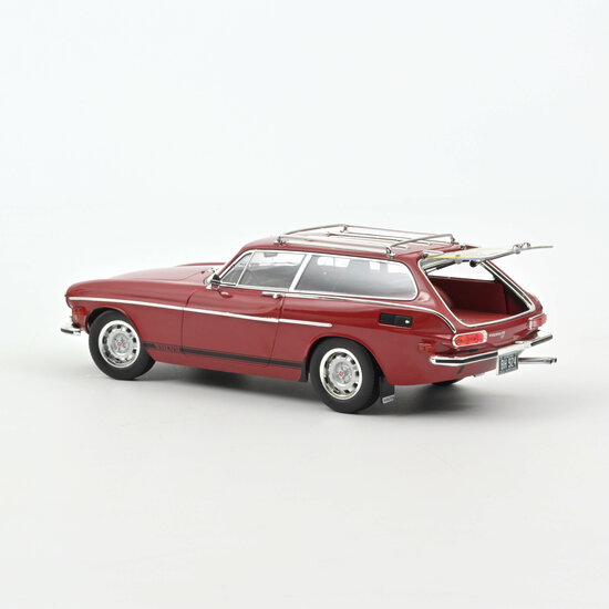 Norev 1:18 Volvo 1800 ES (US version) 1972 - Red with lower side stripes