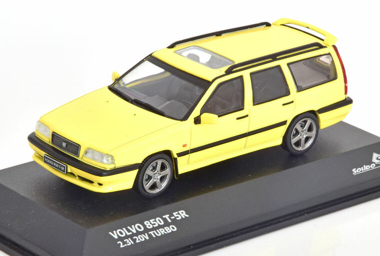 Solido 1:43 Volvo 850 T5 R geel