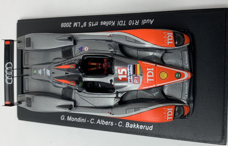 Spark 1:43 Audi R10 Tdi Kolles Albers Bakkerud Le Mans 2009