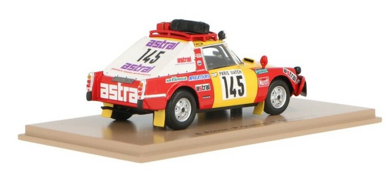 Spark 1:43 Citroen DS23 no 145 Paris Dakar Roncin Quent Darmenrail Rally 1981