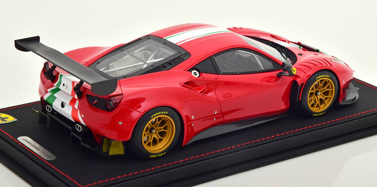 BBR Models 1:18 Ferrari 488 GT Modificata 2020 rood oplage 228 stuks 