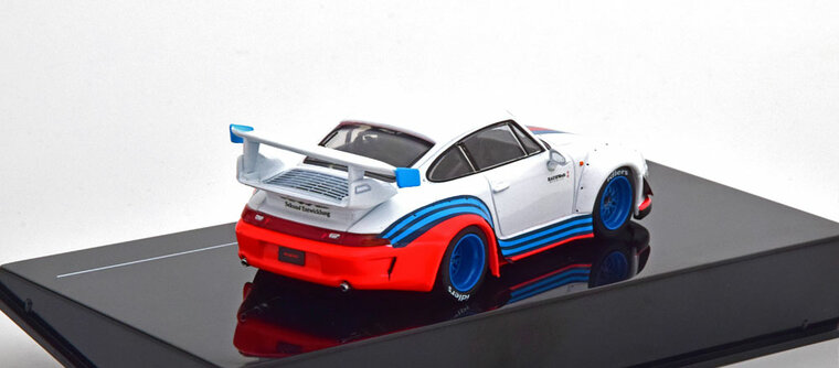 IXO 1:43 Porsche 912 ( 993) RWB RAUH-Welt Martini wit