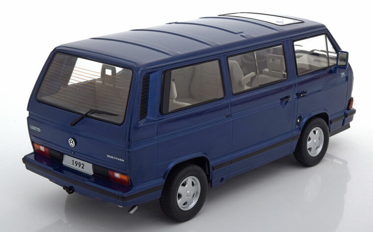 KK Scale 1:18 Volkswagen T3 Multivan  blauwmetallic