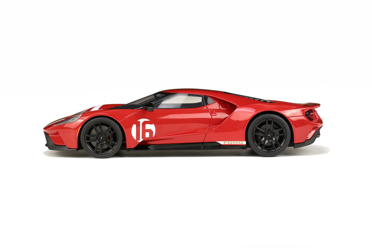 GT Spirit 1:18 Ford GT Heritage Edition Alan Mann red 2022