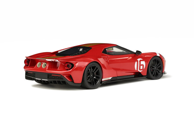 GT Spirit 1:18 Ford GT Heritage Edition Alan Mann red 2022