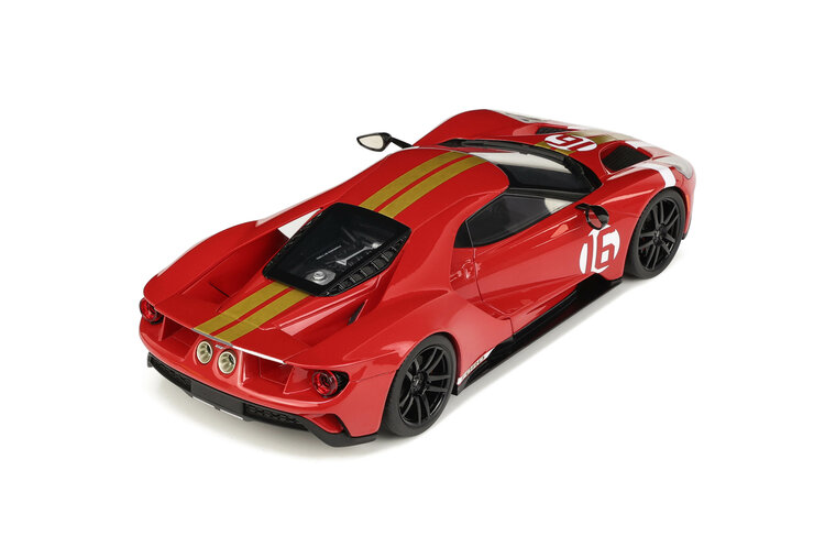 GT Spirit 1:18 Ford GT Heritage Edition Alan Mann red 2022