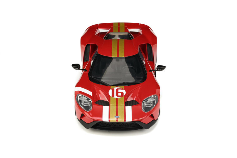 GT Spirit 1:18 Ford GT Heritage Edition Alan Mann red 2022