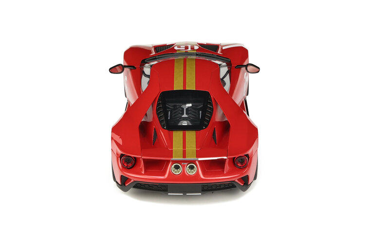 GT Spirit 1:18 Ford GT Heritage Edition Alan Mann red 2022