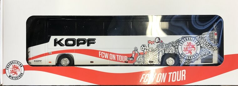 Holland Oto 1:50 VDL Futura FC Winterthur, KOPF FCW On Tour, Touringcar