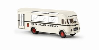Brekina 1:87 Borgward B 4500  &quot;Sparkasse Bremen&quot;