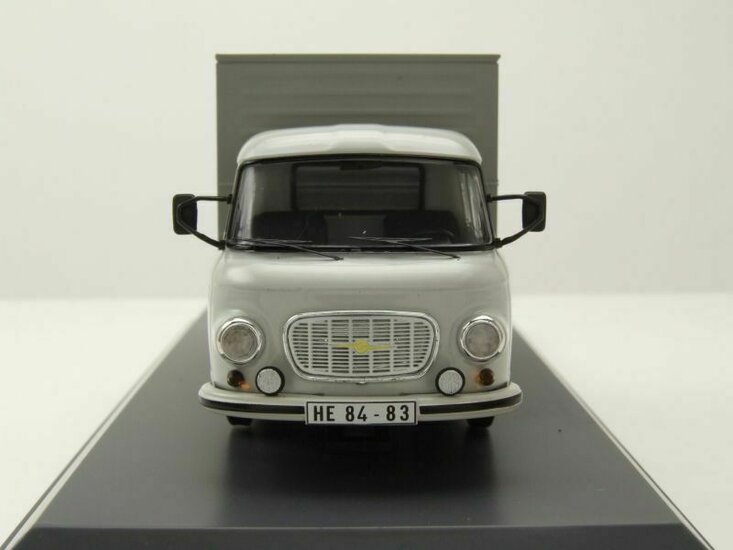 Schuco 1:43 Barkas 1000 met figuur grijs