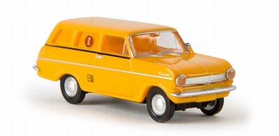 Brekina 1:87 Opel Kadett A Caravan Danish Post (DK)