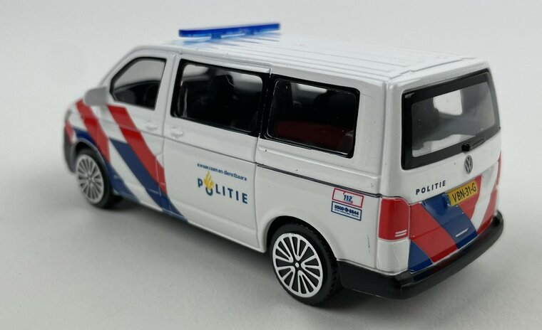 Bburago 1:43 Volkswagen T6.1 Bus Politie Nederland