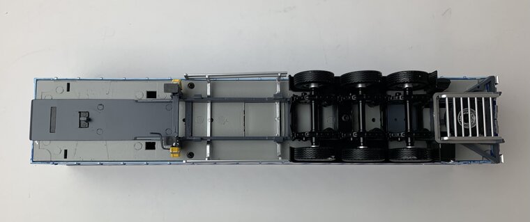 Eligor 1:43 Volvo FH4 Tautliner Gefco Partner - Truck met oplegger blauw