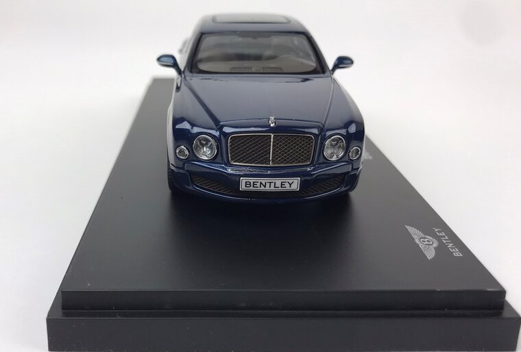 Kyosho 1:43 Bentley Mulsanne Speed ( Marlin) blauw